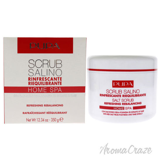 Picture of Home Spa Refreshing Rebalancing Salt Scrub Tiare Extract by Pupa Milano for Unisex 12.34 oz Scrub