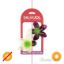 Picture of Color-Changing Hair Clips Color Splash Plumeria Green to Fuchsia by DelSol for Women 1 Pair Hair Clips
