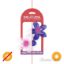 Picture of Color-Changing Hair Clips Color Splash Plumeria Pink to Purple by DelSol for Women 1 Pair Hair Clips
