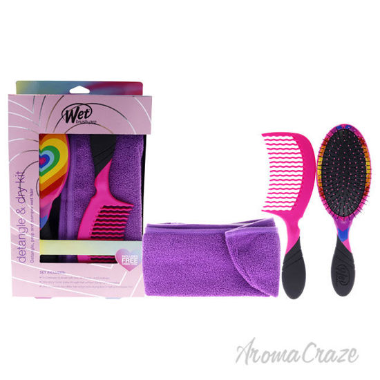 Picture of Detangler and Dry Kit by Wet Brush for Women 3 Pc 
