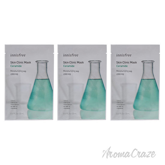 Picture of Skin Clinic Mask Ceramide by Innisfree for Unisex 0.67 oz Mask Pack of 3