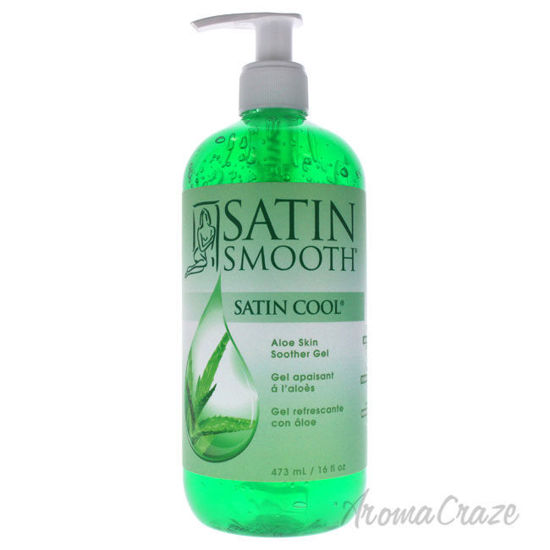 Picture of Satin Cool Aloe Skin Soother Gel by Satin Smooth for Unisex 16 oz Gel