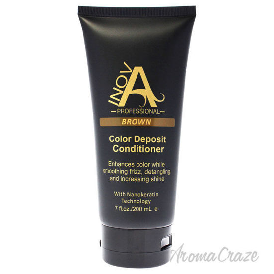 Picture of Color Deposit Conditioner Brown by Inova Professional for Unisex 7 oz Conditioner
