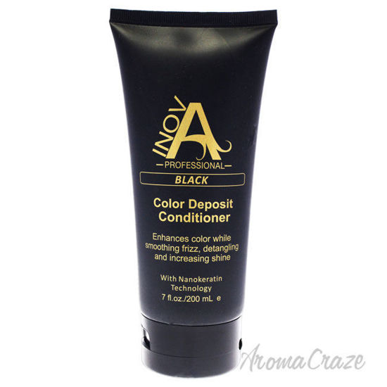 Picture of Color Deposit Conditioner Black by Inova Professional for Unisex 7 oz Conditioner