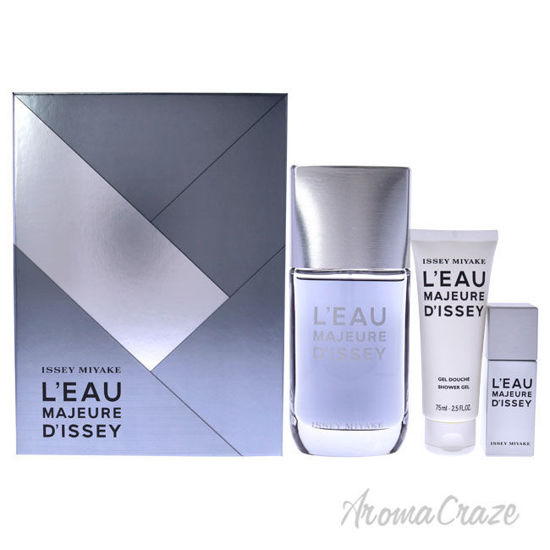 Picture of Leau Majeure Dissey by Issey Miyake for Men 3 Pc Gift Set 