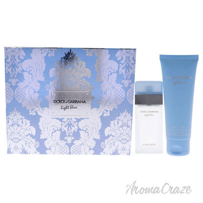 Picture of Light Blue by Dolce and Gabbana for Women 2 Pc Gift Set 0.84oz EDT Spray, 2.5oz Bath and Shower Gel