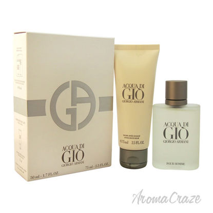 Picture of Acqua Di Gio by Giorgio Armani for Men-2 Pc Gift Set 1.7oz EDT Spray, 2.5oz After Shave Balm