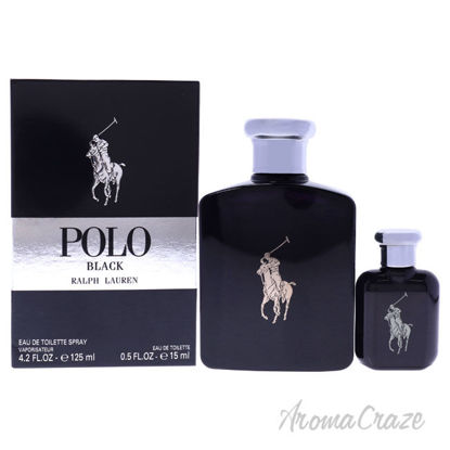 Picture of Polo Black by Ralph Lauren for Men-2 Pc Gift Set 4.2oz EDT Spray, 0.5oz EDT Spray