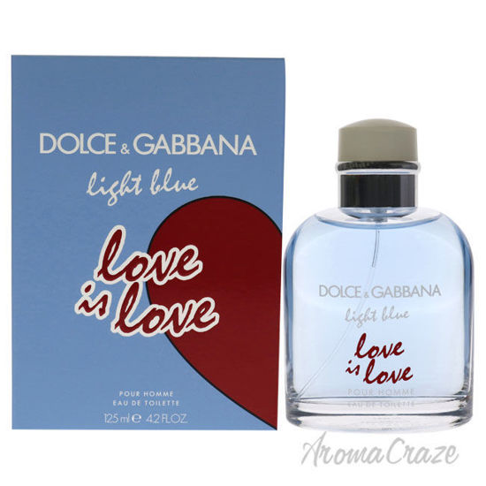 Picture of Light Blue Love Is Love by Dolce and Gabbana for Men 4.2 oz