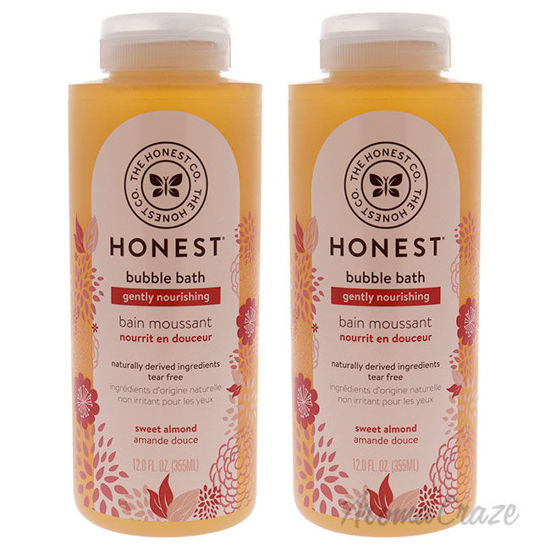 Picture of Bubble Bath Gently Nourishing-Sweet Almond by Honest for Kids-12 oz Bubble Bath-Pack of 2