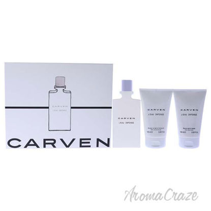 Picture of Carven LEau Intense by Carven for Men 3 Pc Gift Set