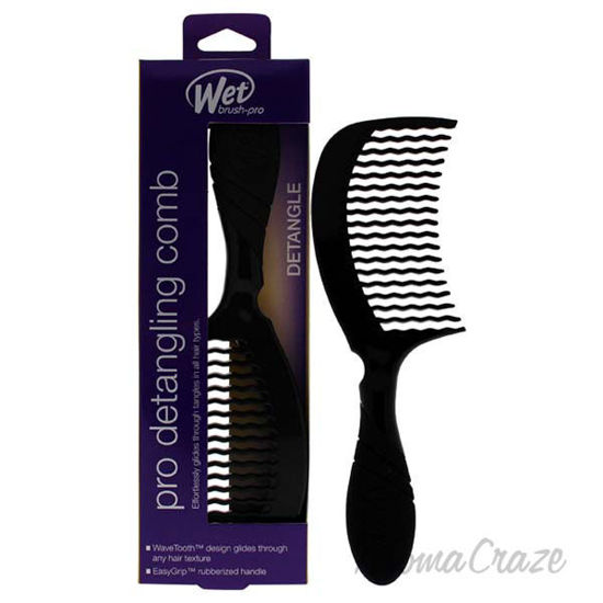 Picture of Pro Detangling Comb Blackout by Wet Brush for Unisex 1 Pc Comb