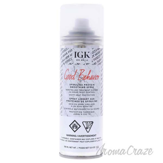 Picture of Good Behavior Spirulina Protein Smoothing Spray by IGK for Women 5.6 oz Hair Spray