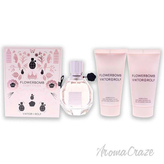 Picture of Flowerbomb Fairy Tale by Viktor and Rolf for Women 3 Pc Gift Set 