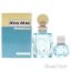 Picture of Leau Bleue by Miu Miu for Women 2 Pc Gift Set 3.4oz EDP Spray, 0.67oz EDP Spray