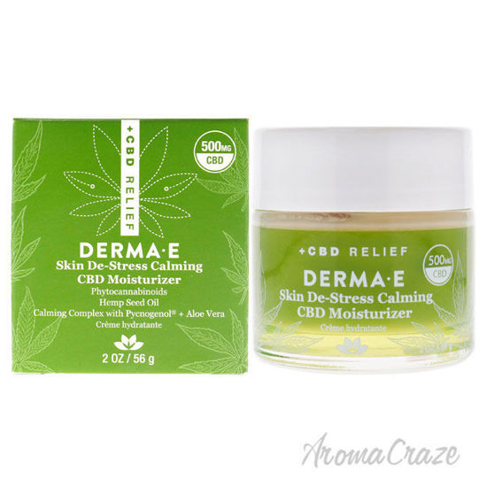 Picture of Skin De-Stress Calming CBD Moisturizer by Derma-E for Unisex-2 oz Moisturizer