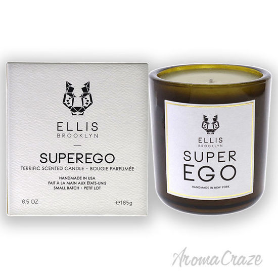 Picture of Terrific Scented Candle-Superego by Ellis Brooklyn for Unisex-6.5 oz Candle