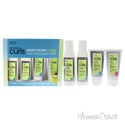 Picture of All About Curls Deluxe Moisture Kit by Zotos for Unisex 4 Pc 