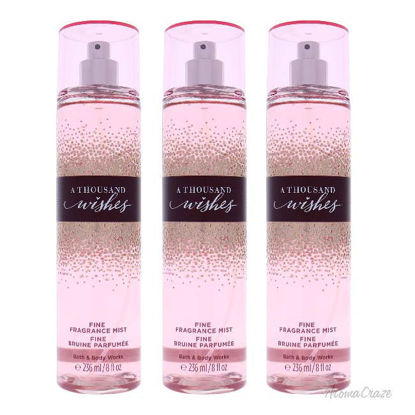 Picture of A Thousand Wishes by Bath and Body Works for Women 8 oz Fine Fragrance Mist Pack of 3