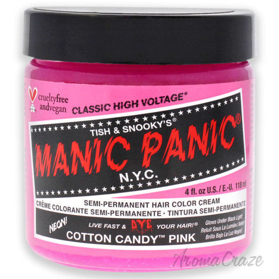 Picture of Classic High Voltage Hair Color Cotton Candy by Manic Panic for Unisex 4 oz Hair Color