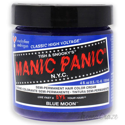 Picture of Classic High Voltage Hair Color Blue Moon by Manic Panic for Unisex 4 oz Hair Color