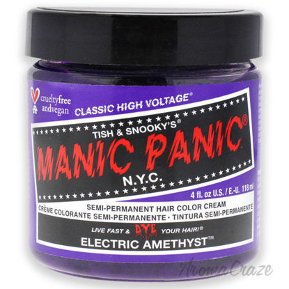 Picture of Classic High Voltage Hair Color Electric Amethyst by Manic Panic for Unisex 4 oz Hair Color