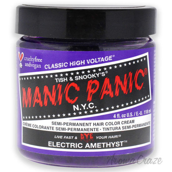 Picture of Classic High Voltage Hair Color Electric Amethyst by Manic Panic for Unisex 4 oz Hair Color