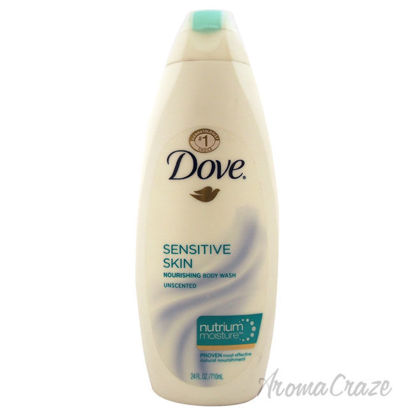 Picture of Sensitive Skin Nourishing Body Wash Unscented with NutriumMoisture by Dove for Unisex 24 oz Body Wash