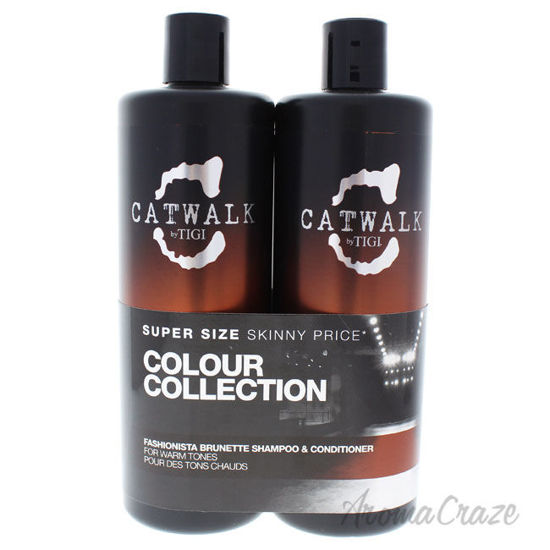 Picture of Catwalk Fashionista Brunette Duo by TIGI for Unisex 25.36 oz Shampoo & Conditioner