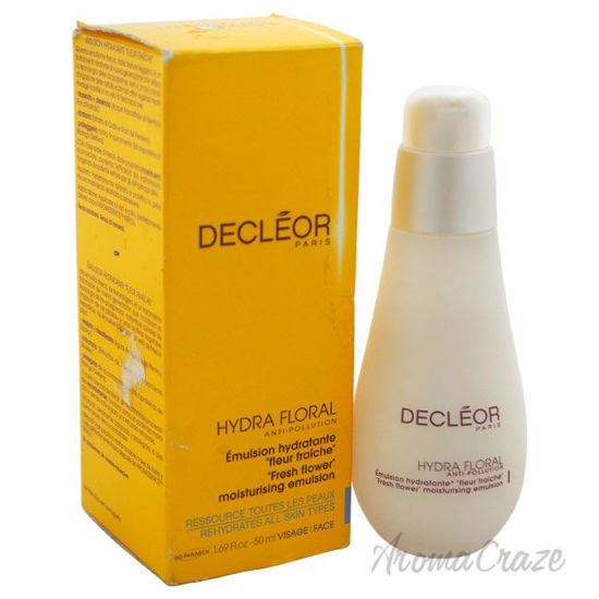 Picture of Hydra Floral Anti-Pollution Fresh Flower Moisturising Emulsion by Decleor for Unisex 1.69 oz Moisturizer