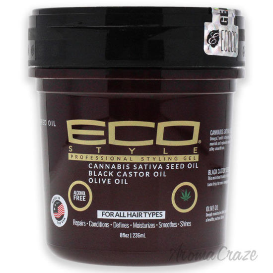 Picture of Eco Style Gel Cannabis Sativa Oil by Ecoco for Unisex 8 oz Gel