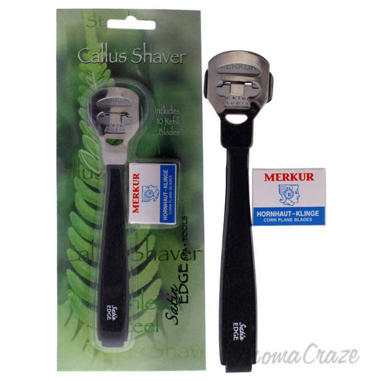 Picture of Callus Shaver by Satin Edge for Unisex 1 Pc Shaver with 10 Refill Blades