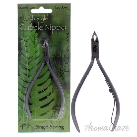 Picture of Cuticle Nipper French Style Quarter Jaw by Satin Edge for Unisex 4 Inch Cuticle Nipper