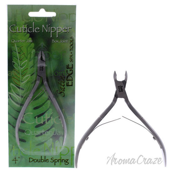Picture of Cuticle Nipper Double Spring Quarter Jaw by Satin Edge for Unisex 4 Inch Cuticle Nipper