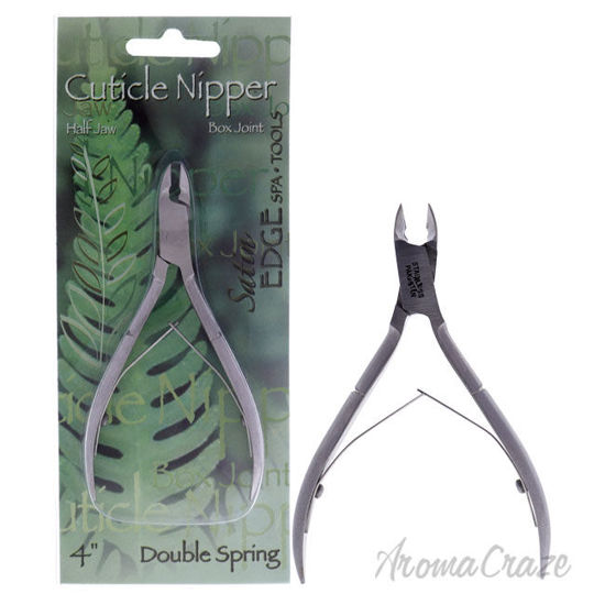 Picture of Cuticle Nipper Double Spring Half Jaw by Satin Edge for Unisex 4 Inch Nippers