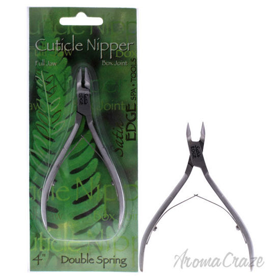 Picture of Cuticle Nipper Double Spring Full Jaw by Satin Edge for Unisex 4 Inch Cuticle Nipper