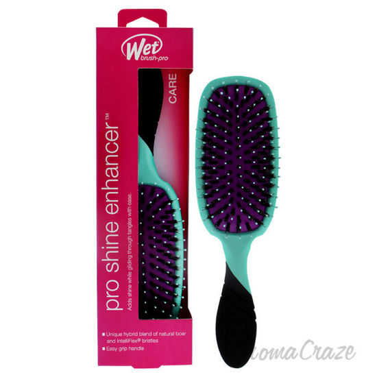 Picture of Pro Detangler Shine Enhancer Brush Purist Blue by Wet Brush for Unisex 1 Pc Hair Brush