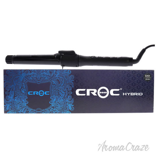 Picture of Hybrid Curling Iron Black by Croc for Unisex 1 Inch Curling Iron