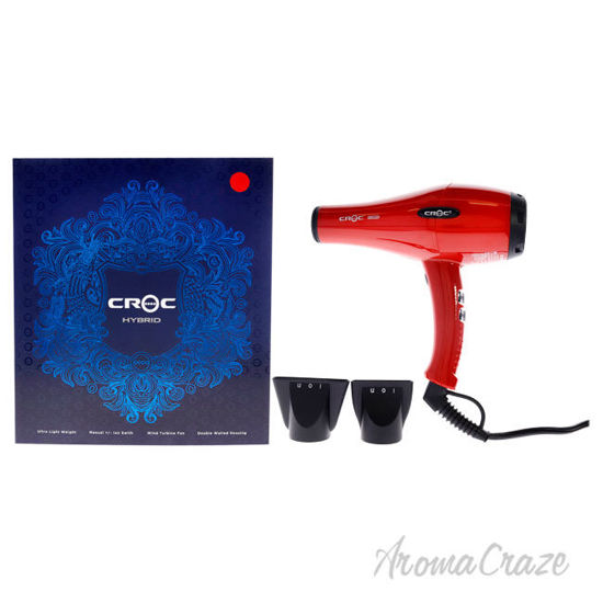 Picture of Hybrid Blow Dryer Red by Croc for Unisex 1 Pc Hair Dryer