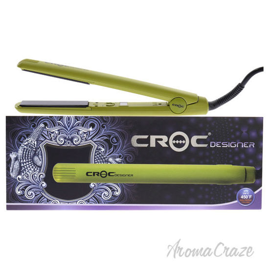 Picture of Designer Flat Iron Green by Croc for Unisex 0.75 Inch Flat Iron