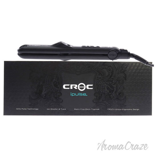 Picture of Ipulse 2 Flat Iron Black by Croc for Unisex 1.25 Inch Flat Iron