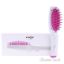 Picture of Plug Detachable Mini Hot Brush White-Pink by Croc for Unisex 1 Pc Hot Brush