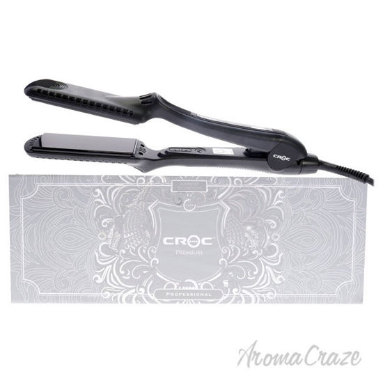 Picture of Premium Flat Iron Black Titanium by Croc for Unisex 1.5 Inch Flat Iron