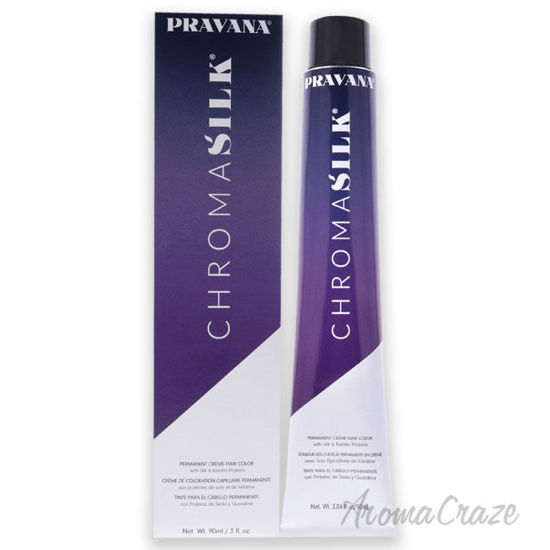 Picture of ChromaSilk Creme Hair Color 6.8 Dark Pearl Blonde by Pravana for Unisex 3 oz Hair Color