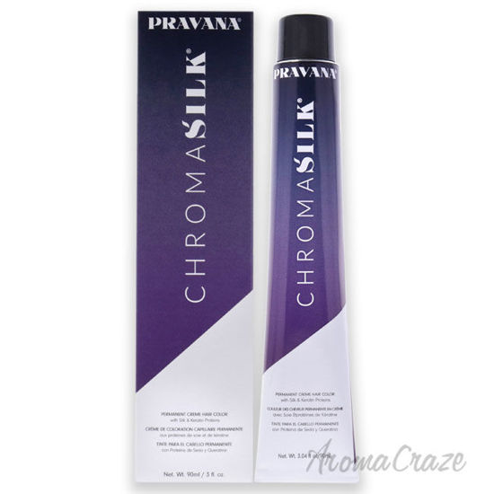 Picture of ChromaSilk Creme Hair Color 10.08 Extra Light Sheer Pearl Blonde by Pravana for Unisex 3 oz Hair Color