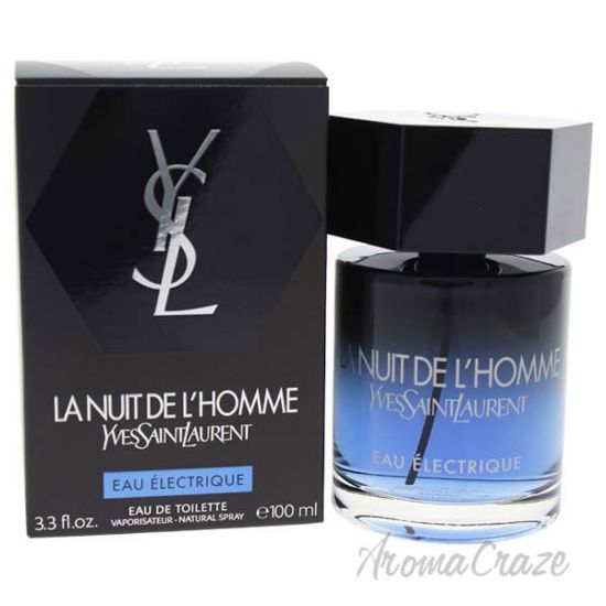Picture of La Nuit De LHomme Eau Electrique by Yves Saint Laurent for Men - 3.3 oz EDT Spray