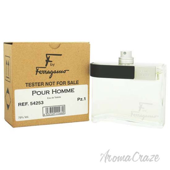 Picture of F Pour Homme by Salvatore Ferragamo for Men - 3.4 oz EDT Spray (Tester)