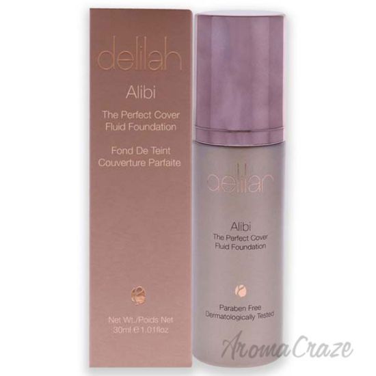 Picture of Alibi The Perfect Cover Fluid Foundation - Spiced by Delilah for Women - 1.01 oz Foundation