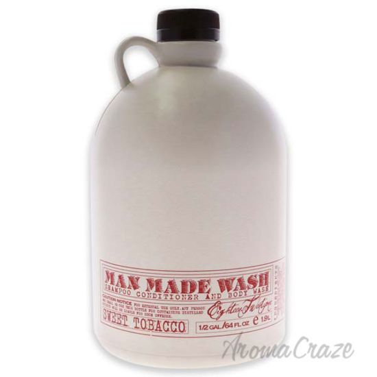 Picture of Man Made Wash - Sweet Tobacco by 18.21 Man Made for Men - 64 oz 3-In-1 Shampoo, Conditioner and Body Wash