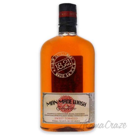Picture of Man Made Wash - Sweet Tobacco by 18.21 Man Made for Men - 18 oz 3-In-1